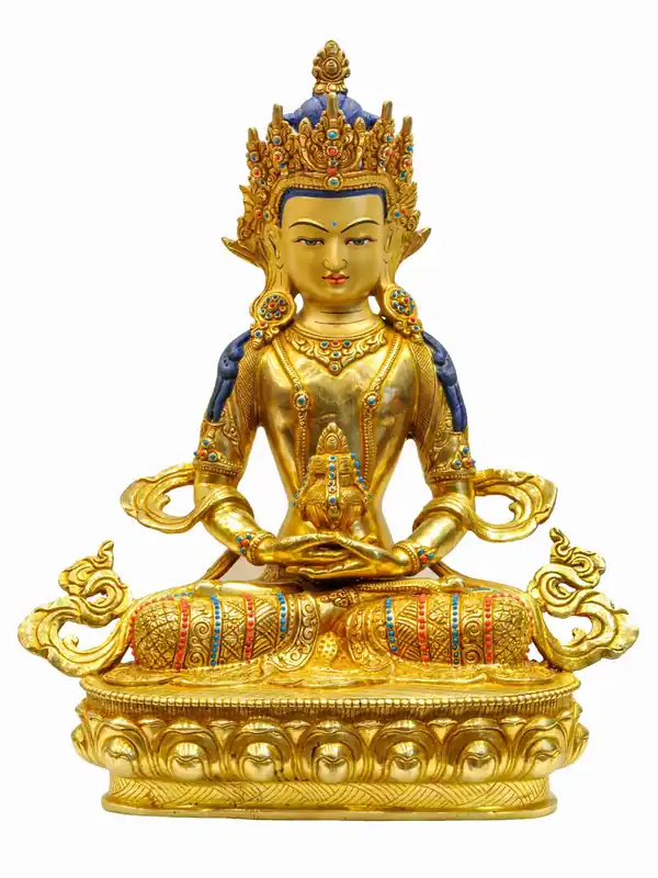 Statue artisanale du Bodhisattva Aparimita