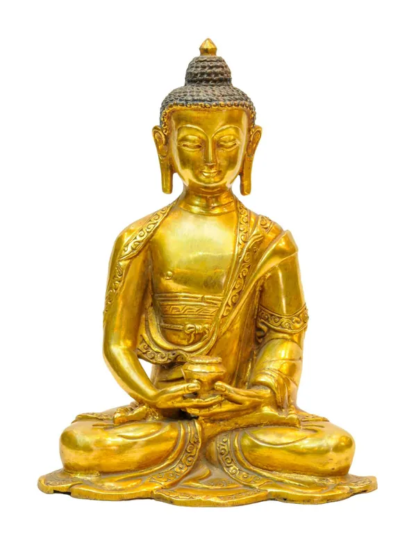 Namo Amitabha Buddha Statue tibétaine