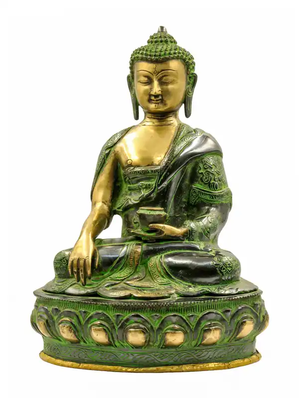 Statue rituelle du Bouddha Gautama