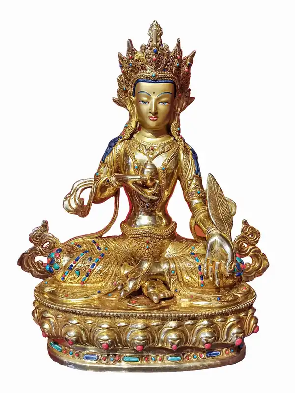 Statue de Ksitigarbha tibétain