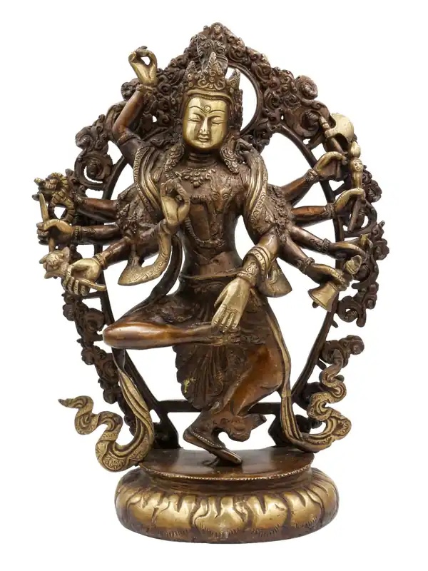 Statue d’Avalokitesvara du Népal