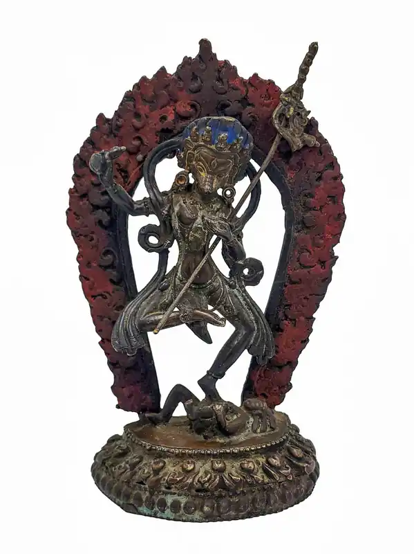 Statue bouddhiste de Simhamukha