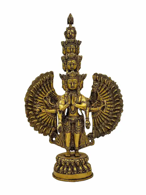 Statue de Avalokitesvara aux Mille Bras