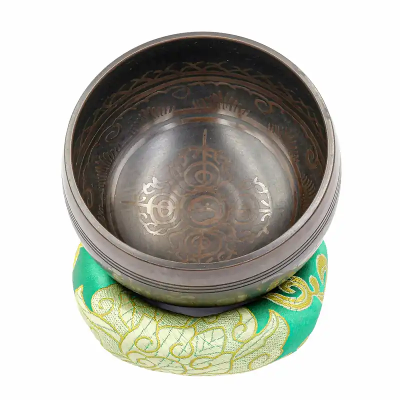 Bol chantant Jambati avec motif de Dorje